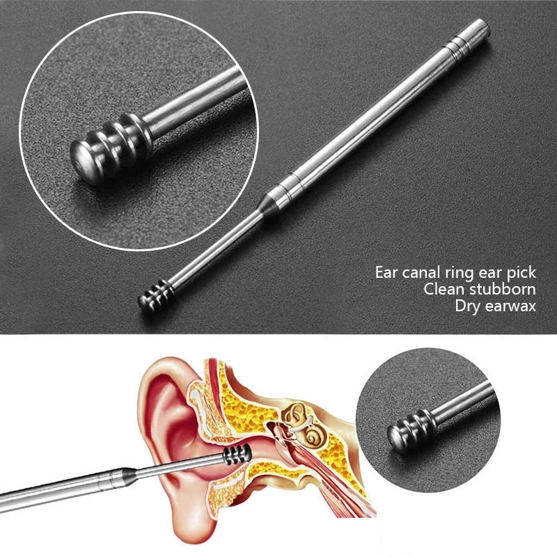 Stainless Steel Ear Cleaner Wax Remover